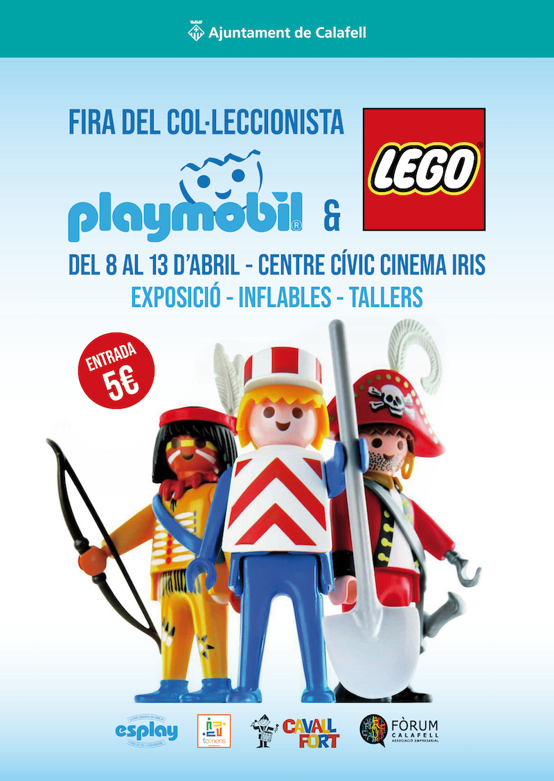 Fira de Col·leccionisme Playmobil i Lego a Calafell