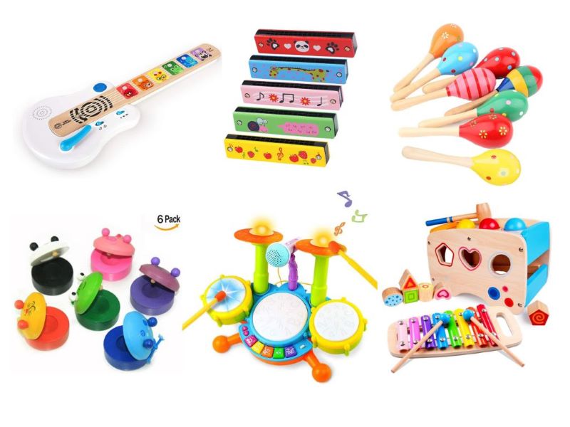 Toddler Instrumentos Musicales Naturales Instrumentos - Temu