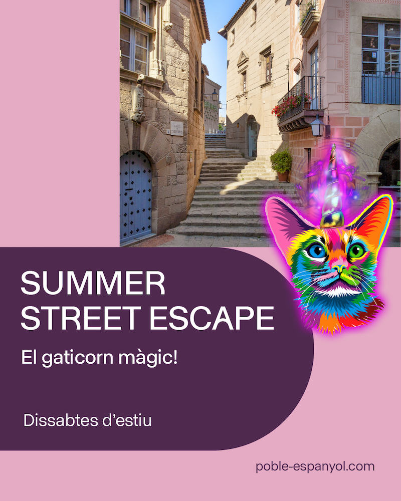 Summer Street Escape en el Poble Espanyol