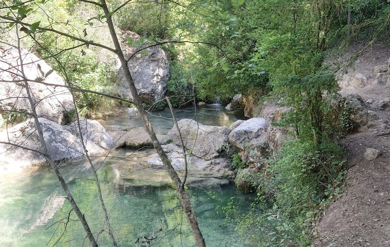 excursio a la font de la llúdriga amb nens