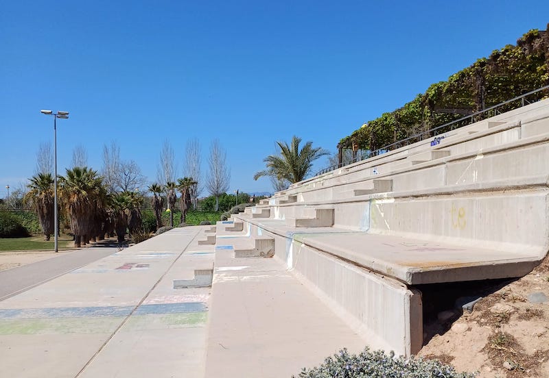 parc del riu francoli a tarragona