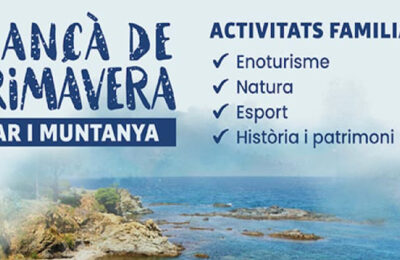 Llançà primavera mar i muntanya