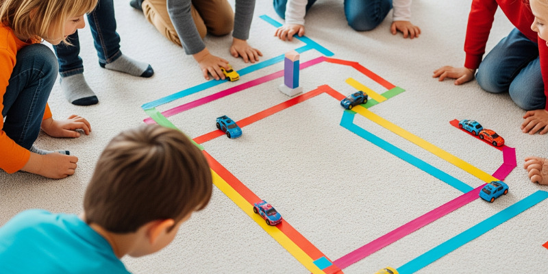 circuit de cintes adhesives