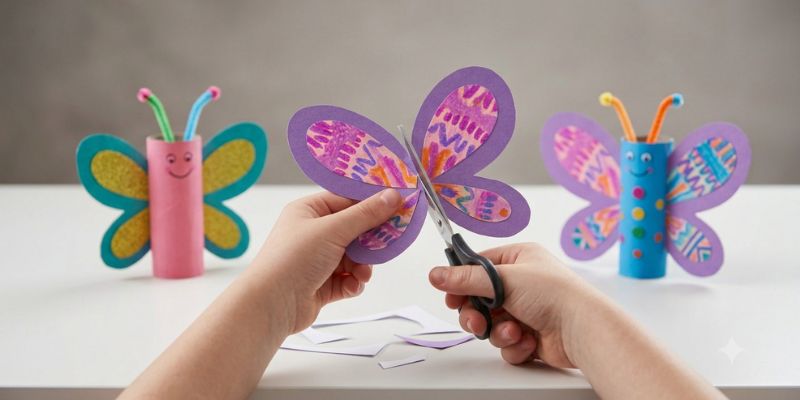 mariposas de colores
